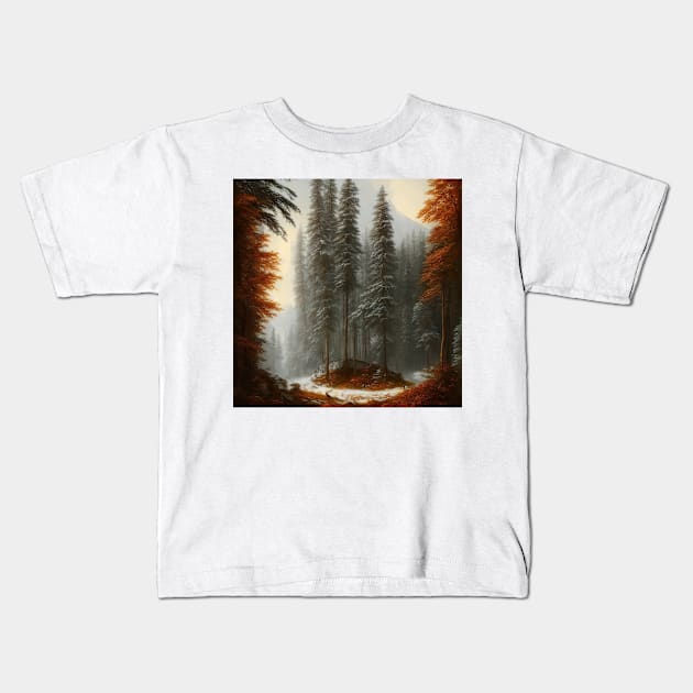 Welcome To The New Season Kids T-Shirt by Fantasyscape